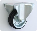 KOŁO METAL-GUMA 80MM OBUDOWA STAŁA 4 (1 SZT)