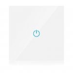 Włącznik Szklany WiFi V-TAC Pojedynczy Biały Amazon Alexa, Google Home, Nest VT-5003