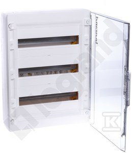 XL3 125-ROZDZIELNIA N/T 3X18 D.TRANSPAR. (SZT)