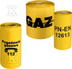FOL.LOKAL.ŻÓŁTA-GAZ (20CMX100M) (ROL)