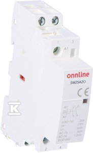 STYCZNIK MOD.2NO 25A 230V ONNLINE (SZT)