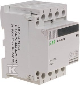 ST40-40/24 STYCZ.MOD.4NO 40A 24V AC (SZT)