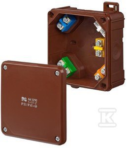 PUSZ.N/T IP55/65 WKŁAD 98X98X46 2K BRĄ (SZT)