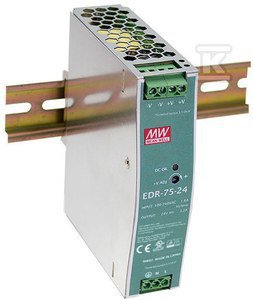 ZASIL.NA SZYNĘ DIN 75W 24V 3.2A (SZT)