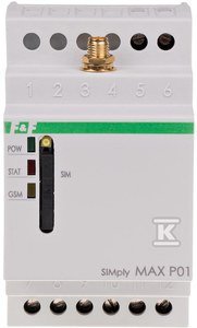 SIMPLYMAX-P01 PRZEKAŹ.STER.GSM 1NO/NC (SZT)