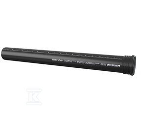 RURA PP-HT SITECH+ 50X500 SANIT.CZARNA (SZT)