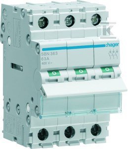 MOD.ROZŁĄCZ.IZOL.3P 63A 400VAC (SZT)