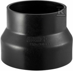 REDUKCJA PEHD 125X110 SYMETR. (KAN.HDPE) (SZT)