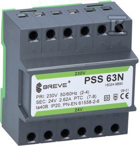 TRANSFORMATOR PSS 63N 230/ 24V (SZT)