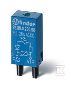 EMC LED ZIELONY+WARYSTOR 6-24VAC/DC (SZT)