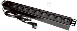LISTWA ZASIL. 19 9XCEE 7/5-7/7 LED (SZT)