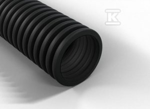RURA KARBOWANA QRK 40/50 FLEX UV CZARNA (50m)
