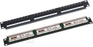 PATCH PANEL 1U/19 UTP 24 PORT KAT.6 LSA (SZT)