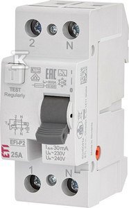EFI-P2 A 25/0.03 WYŁ.RÓŻNIC-PRĄD. (SZT)
