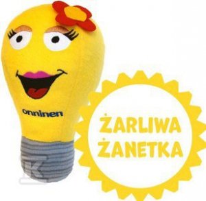 NARZĘDZIAKI MASKOTKA ŻARÓWKA ŻANETKA (SZT)