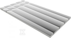 PŁYTA ALU EPS300 1200X600X25 DWA ŁUKI (SZT)