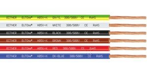 BITONE H05V-K (LGY) CZERWONY 1X1 (m)