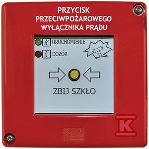 W0-PPWP-A D1/2K XY ZC PRZYCISK PPOŻ (SZT)