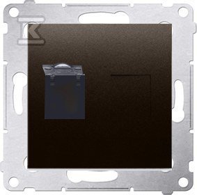 GN.KOMP.RJ45 KAT6 PRZES.BRĄZ SIMON54 (SZT)