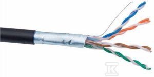 KABEL F/UTP KAT. 5E, ZEW. SUCHY PE 500M (m)