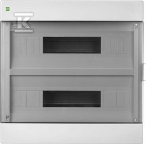 ROZDZIELNICA N/T AREO IP40 2X18  BIAŁY (SZT)