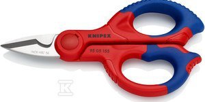 NOŻYCZKI KNIPEX 95 05 155 SB (SZT)