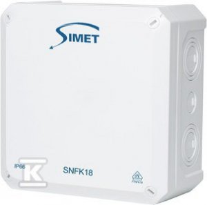 PUSZ.N/T SNFK18, 180X180X93, IP66 BIAŁY (SZT)