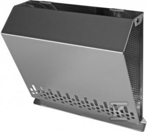 CZERPNIA ŚCIENNA METALOWA FI250, INOX (SZT)