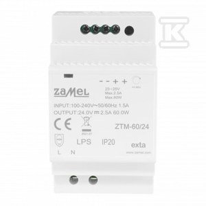 ZASILACZ 60W 24V ZTM-60/24 (SZT)