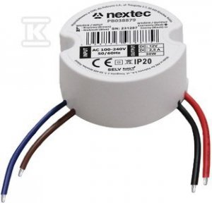 ZASIL.OKR 50MM / 12V / IP20 / 2,5A / 30W (SZT)