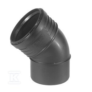 KOL. PP-HT SITECH+ 75/45 SANIT.CZARNE (SZT)