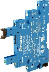 GNIAZDO 34 6-24VDC ZACISKI ŚRUB DIN (SZT)