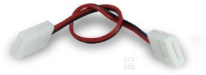 ZŁĄCZKA LED 10MM TAŚMA-PRZEWÓD-TAŚM (SZT)