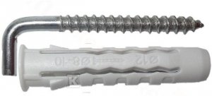 KOŁEK UNIWER.FI8X40 HAK KĄTOWY 50X50MM (OPK)
