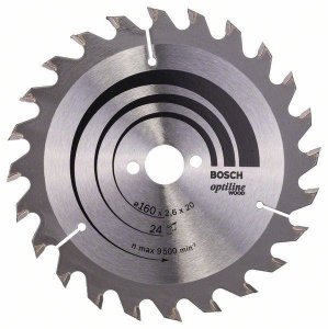 PIŁA TARCZOWA-H OPTILINE WOOD 160*2,6*20/16Z24 (1 SZT)