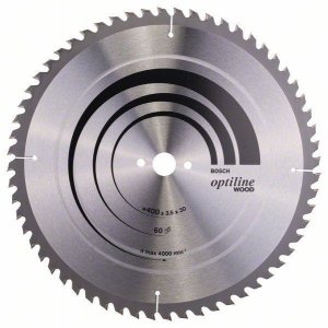 PIŁA TARCZOWA-T OPTILINE WOOD 400*3,5*30/Z60 (1 SZT)