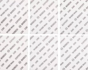 ARKUSZ ŚCIERNY PIANKA EXPERT 115*140MM W480 SET 6PC (1 OP)