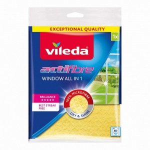 VILEDA ŚCIERKA DO SZYB ACTIFIBRE (1 SZT)