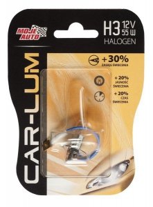 ŻARÓWKA HALOGENOWA 12V 55W H3 (1 SZT)