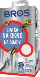 SIATKA PRZECIW OWADOM 130X150 - BIAŁA (1 SZT)