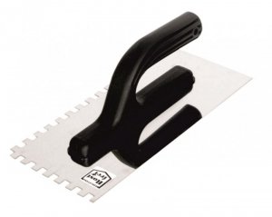 PACA NIERDZEWNA ZĘBATA 480*130MM ZĄB 10*10 (1 SZT)