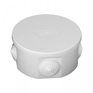 PUSZKA HERMETYCZNA NATYNKOWA 100MM IP44 SZARA PO-100 (1 SZT)