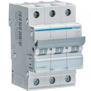 WYŁĄCZNIK NADPRĄDOWY 6KA 3-POLOWY C 25A (1 SZT)