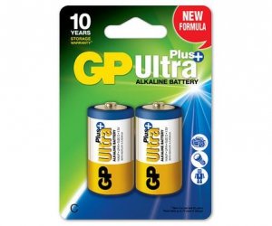 BATERIA ULTRA+ ALKALINE 1.5V LR14 C 2 SZTUKI (1 OP)