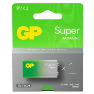 BATERIA SUPER ALKALINE 9.0V (1 SZT)