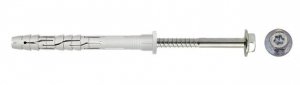 DYBEL RAMOWY Z WKRĘTEM Z ŁBEM SZEŚCIOKĄTNYM+TORX 8.0*120MM (1 STO)