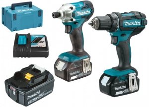 ZESTAW COMBO LI-LON 18V DTD156+DDF482 3*5.0AH MAKPAC (1 SZT)