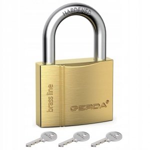 KŁÓDKA PAŁĄKOWA MOSIĘŻNA BRASS LINE KMZ S5010A 50MM BLISTER (1 SZT)