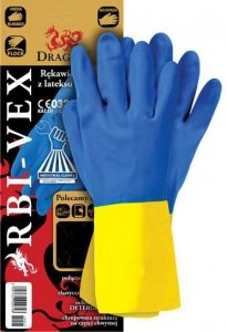 RĘKAWICE GUMOWE RBI-VEX ROZMIAR 10 (12 PAR)