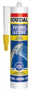 SILIKON SANITARNY BEZBARWNY 280ML (1 SZT)